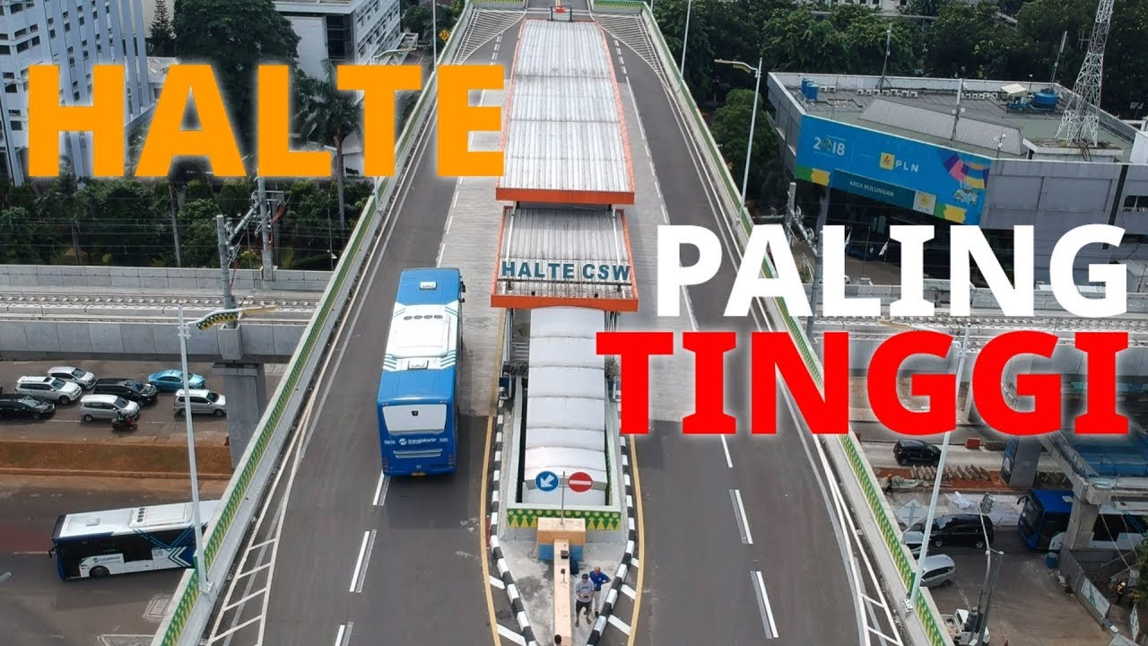 [VLOG] Halte BUSWAY Tertinggi di Jakarta