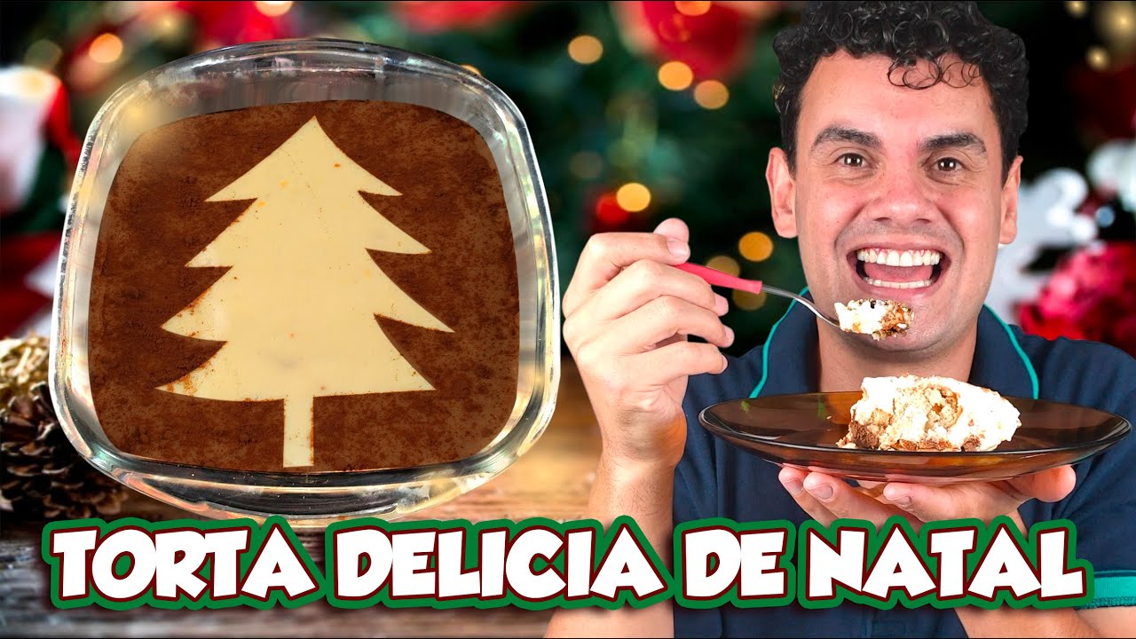 TORTA DELICIA DE NATAL (MUITO FÁCIL) - Fubá online