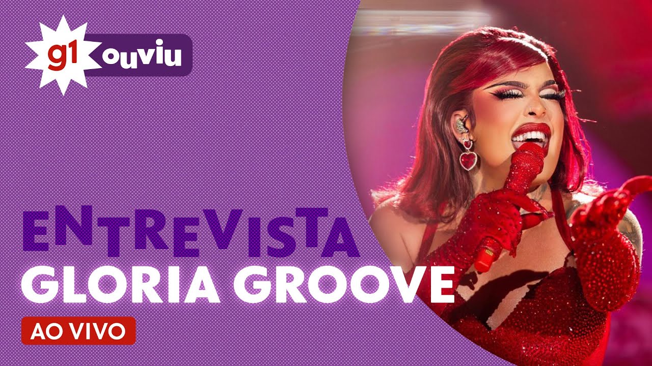 Gloria Groove é entrevistada no g1 Ouviu ao vivo nesta quinta-feira