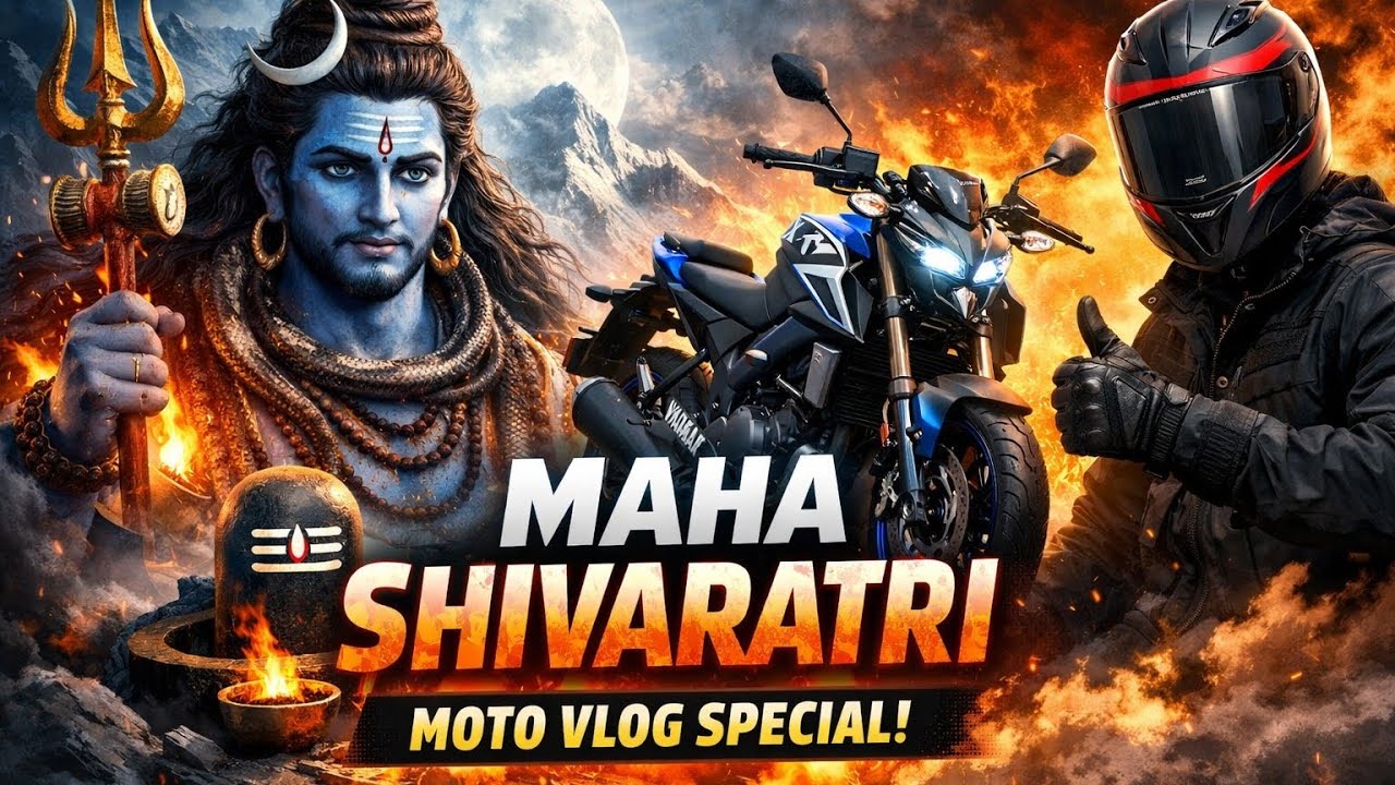  Maha Shivaratri Night Ride 🌙🏍️ | Yamaha MT-15 MotoVlog|