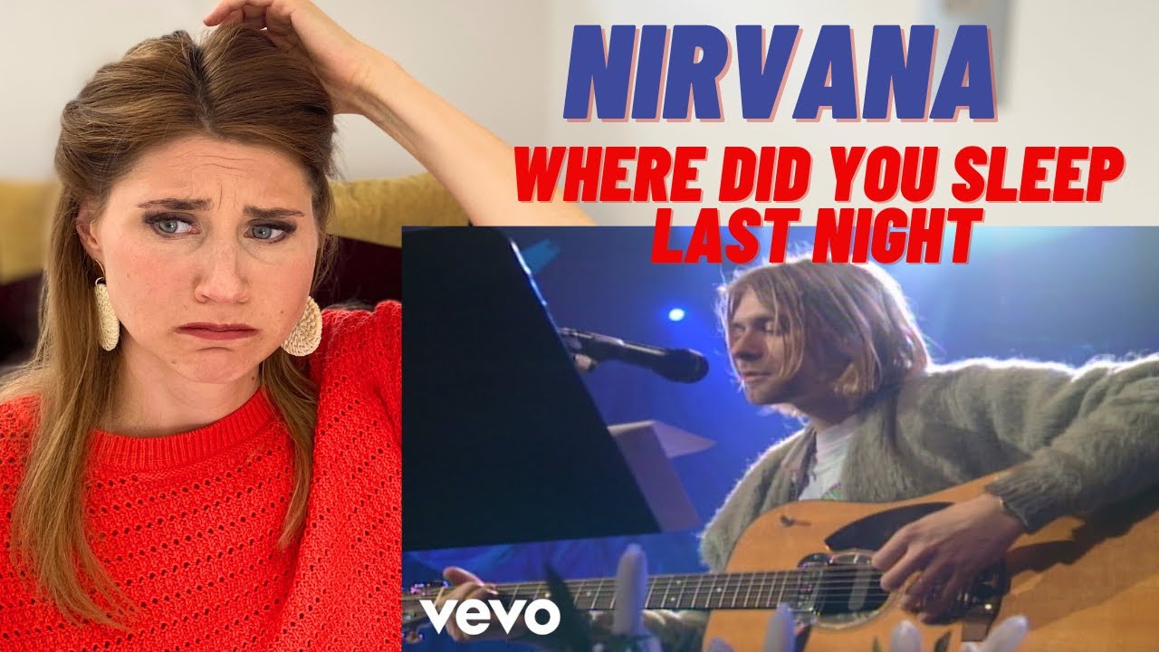 Stage Presence coach reacts NIRVANA Where Did You Sleep Last Night
