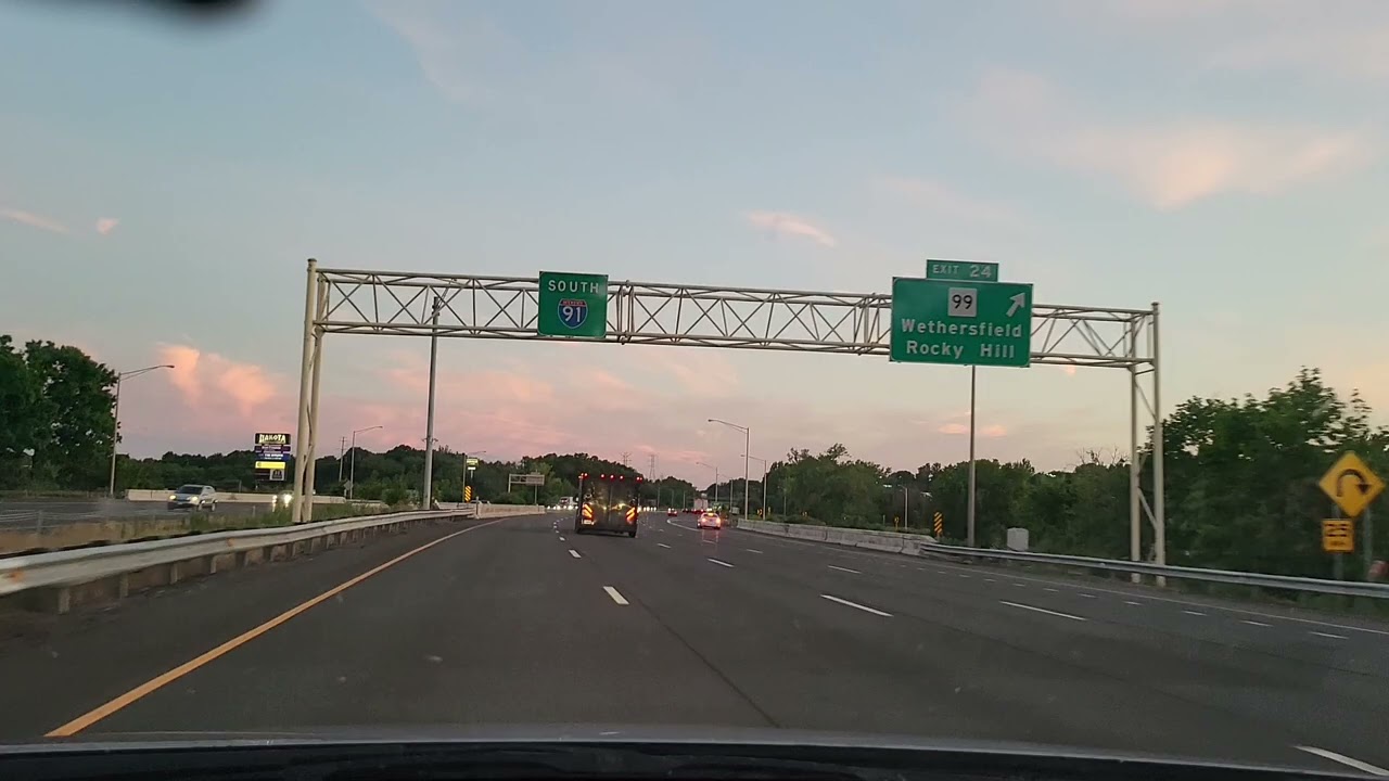 Driving from Manchester Connecticut to Hartford Connecticut