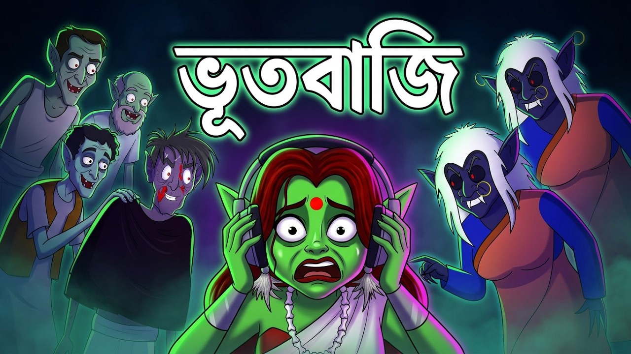 ভূতবাজি | Bangla Comedy Horror | ভূতের পডকাস্ট শো | Bubbletoons Bangla