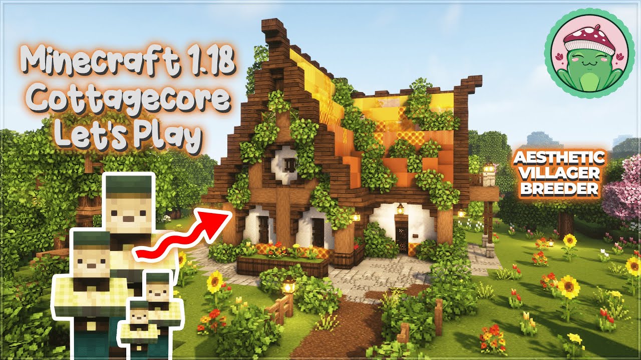 1.18 AESTHETIC VILLAGER BREEDER! 🔥 Ep. 11 - Minecraft 1.18 Let's Play 🌿
