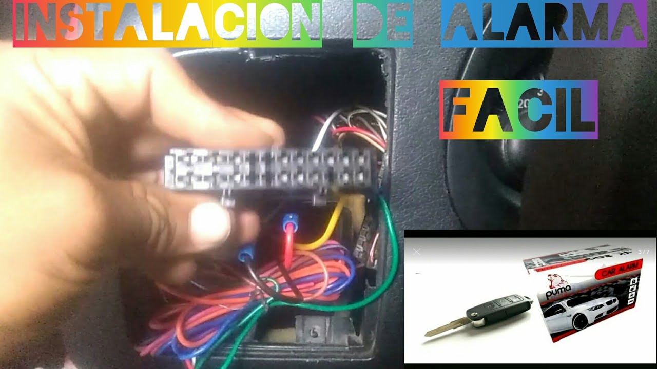 INSTALANDO SOLO EL MODULO DE ALARMA PUMA EN POINTER CITY