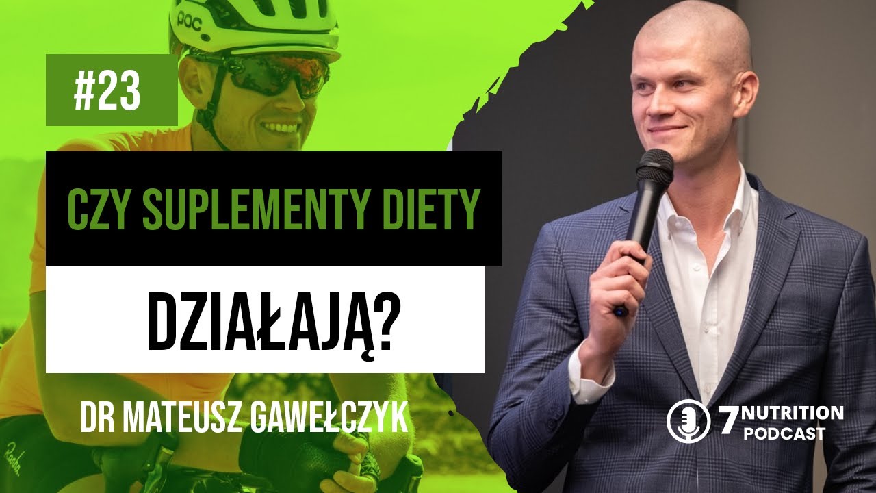 Czy warto się suplementować? Jakie suplementy używać? Dr Mateusz Gawełczyk - dietetyksportowy.online