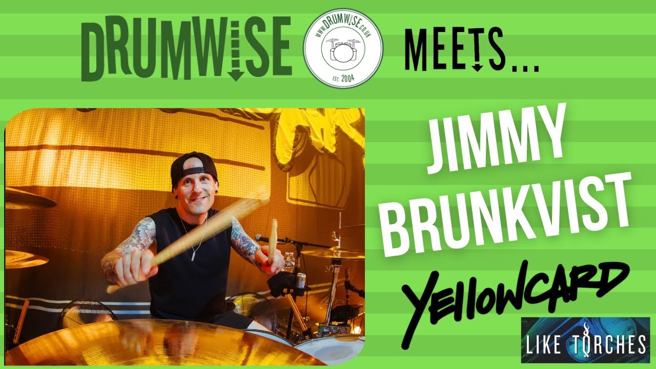 DrumWise встречает... Джимми Брунквиста (Yellowcard)