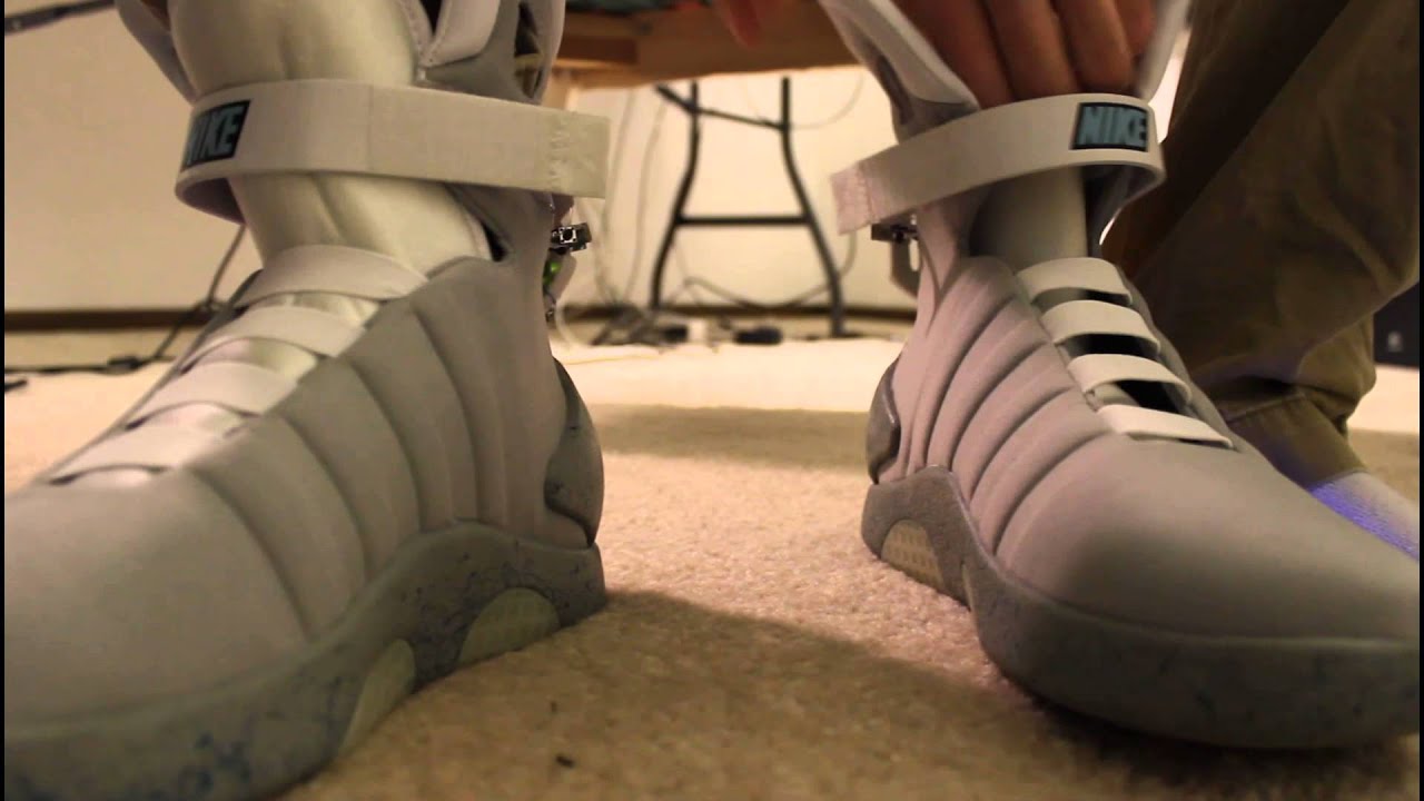 Real autolacing Back to the Future shoes