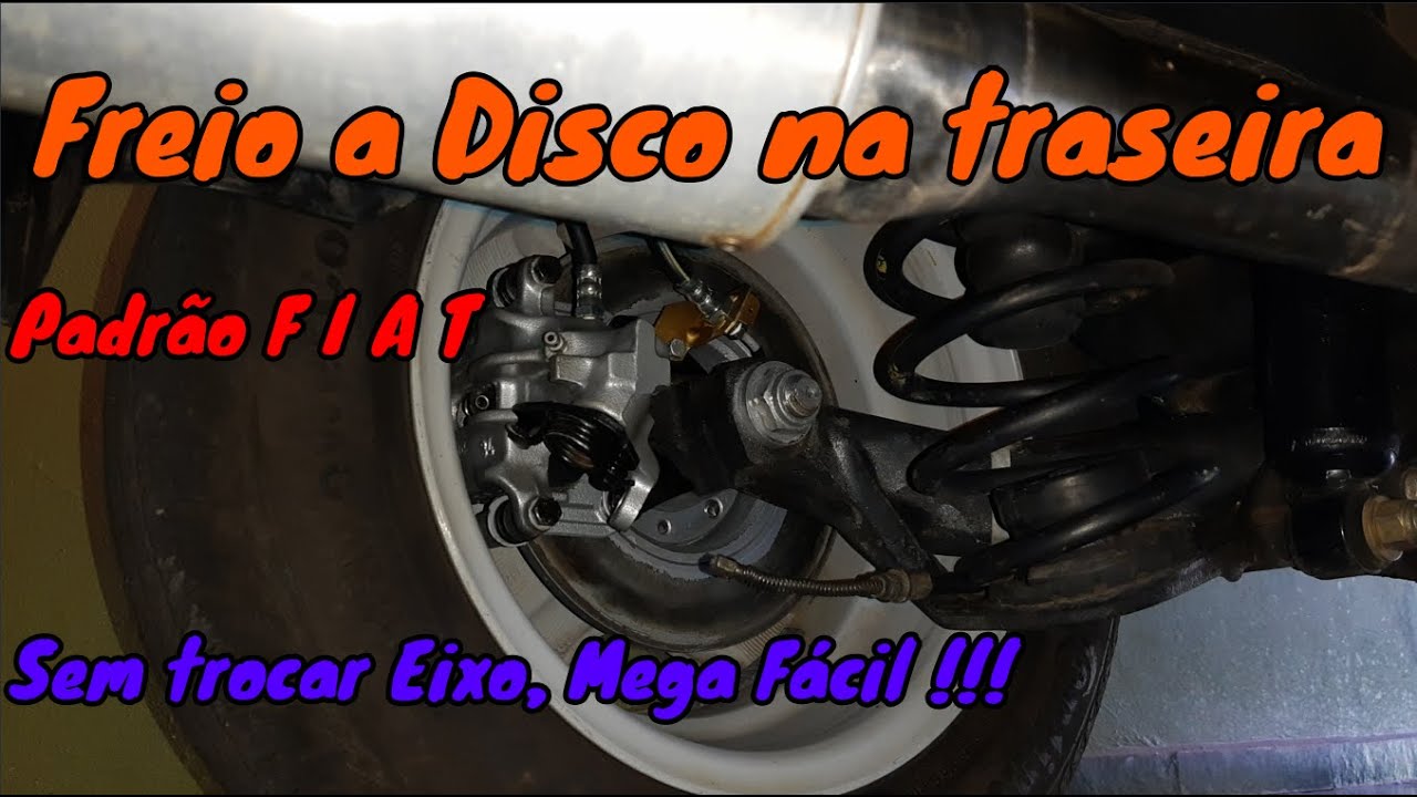 Trocando Freio Tambor por Disco - FIAT TIPO (ÚNICO NO YOUTUBE)
