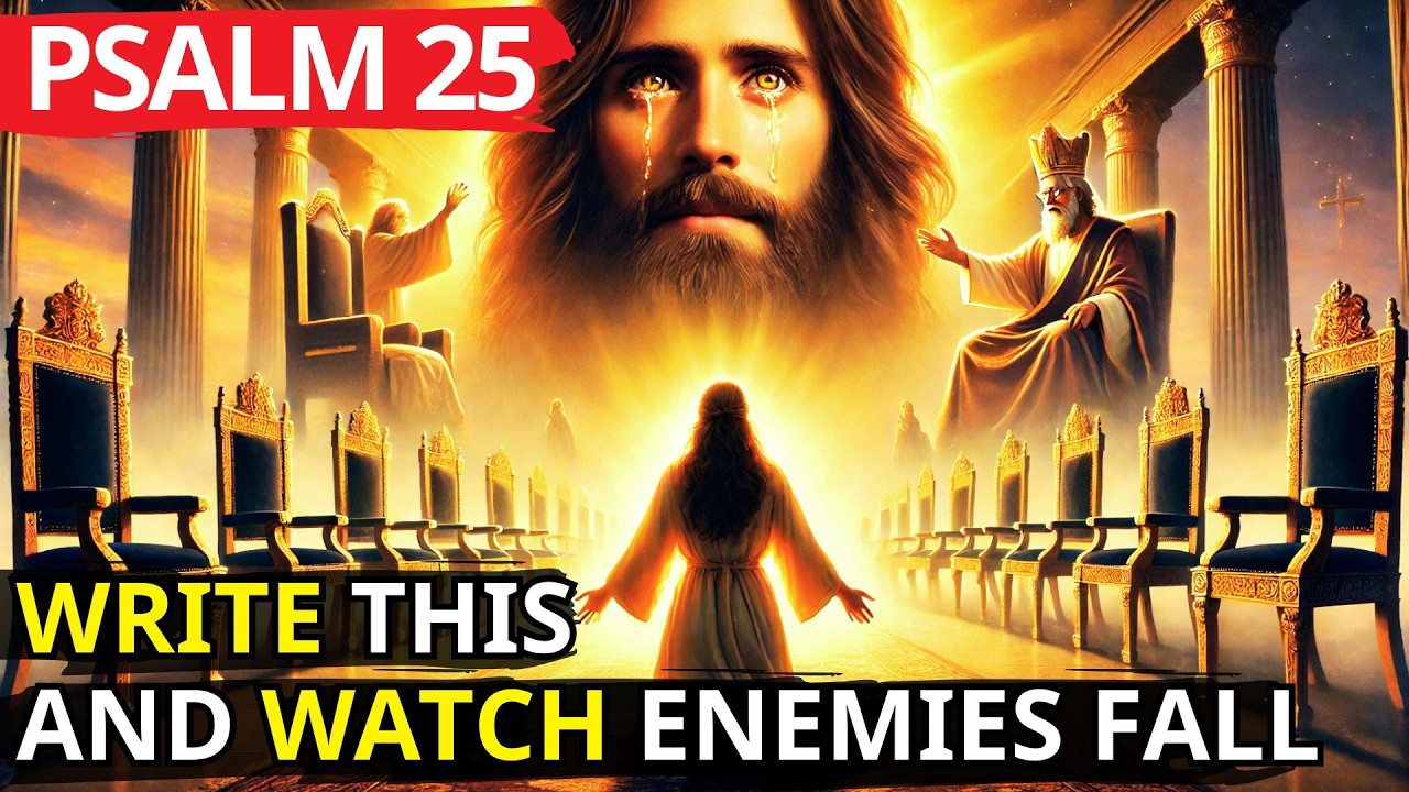 🔥PSALM 25: to Expel Enemies and obtain Divine Help and Protection Even Today.