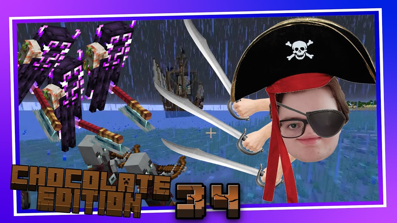Wochenendpiraterie - Teil 2! 🦜​🏴‍☠️​​​ | Let's Play Minecraft Chocolate Edition #34