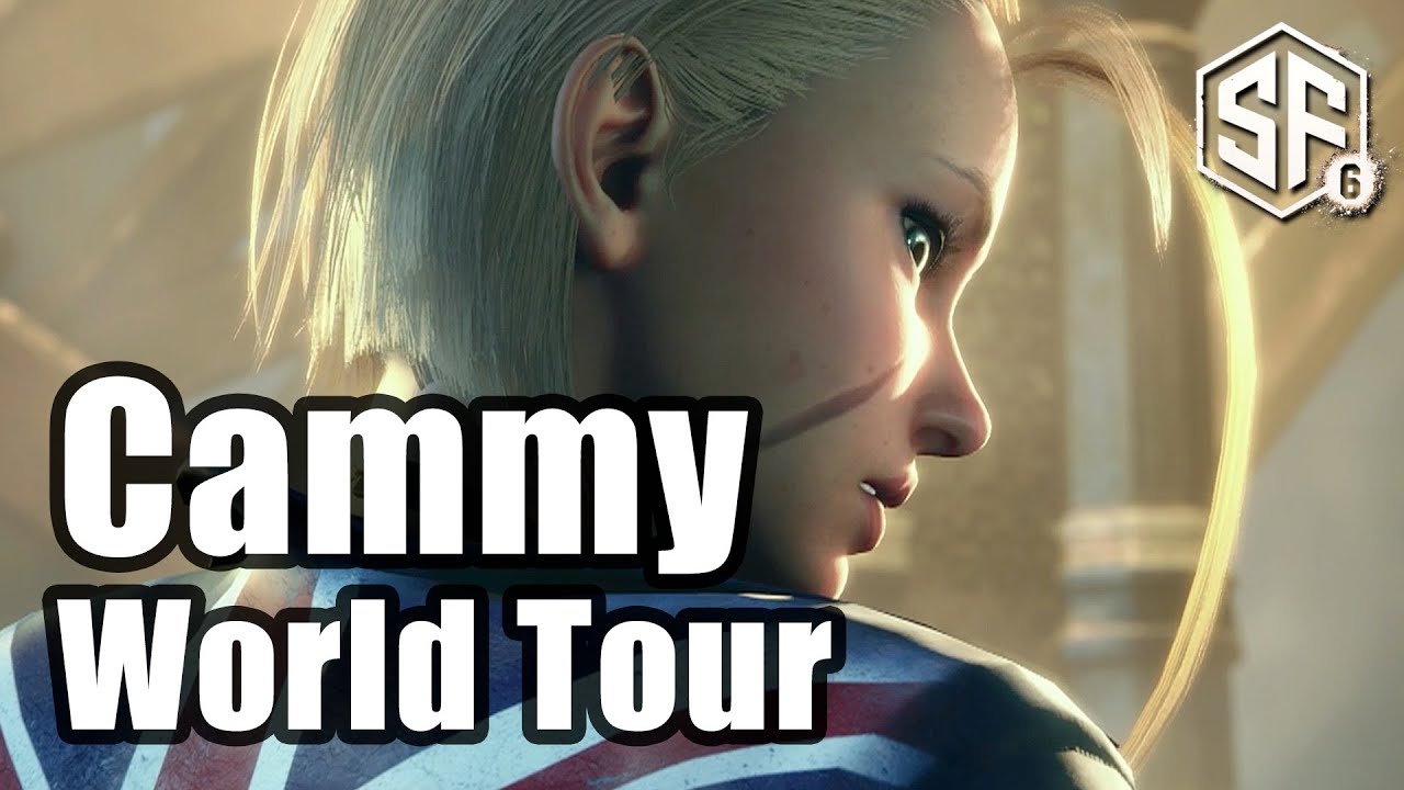 🇬🇧 Cammy Cutscenes In World Tour ~ Street Fighter 6