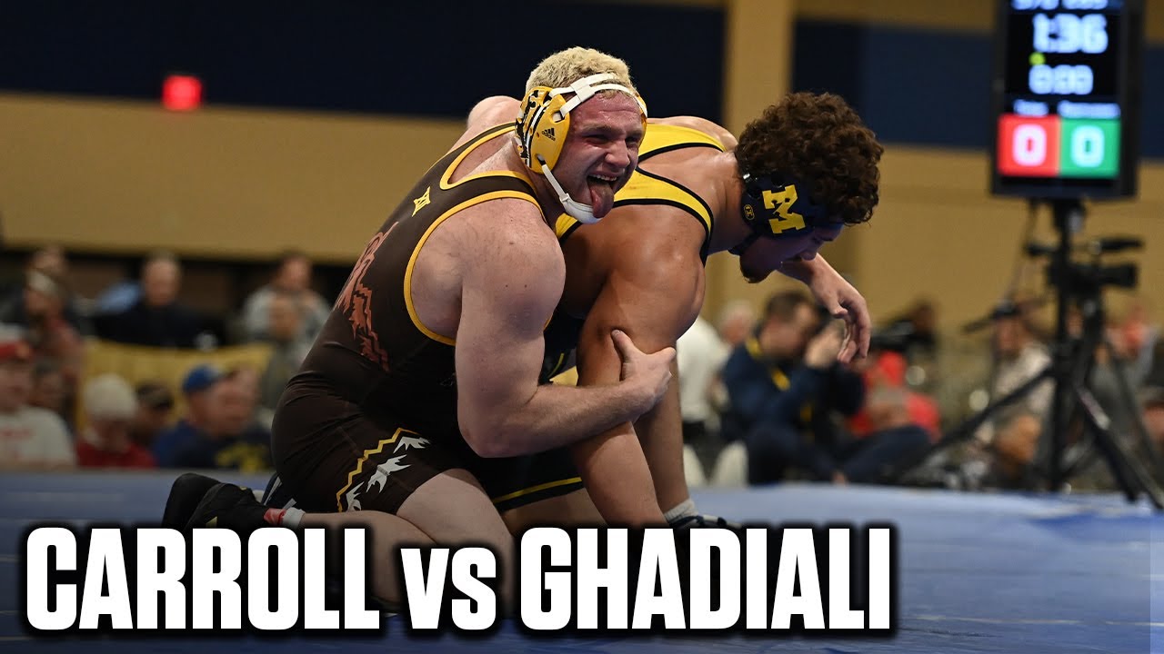 Christian Carroll vs Taye Ghadiali | 2025 Cliff Keen Las Vegas Quarterfinals