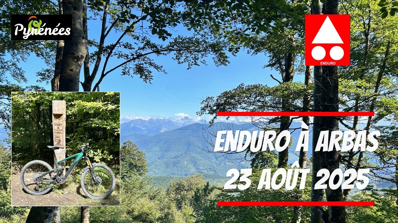VTT Enduro à Arbas - Le retour