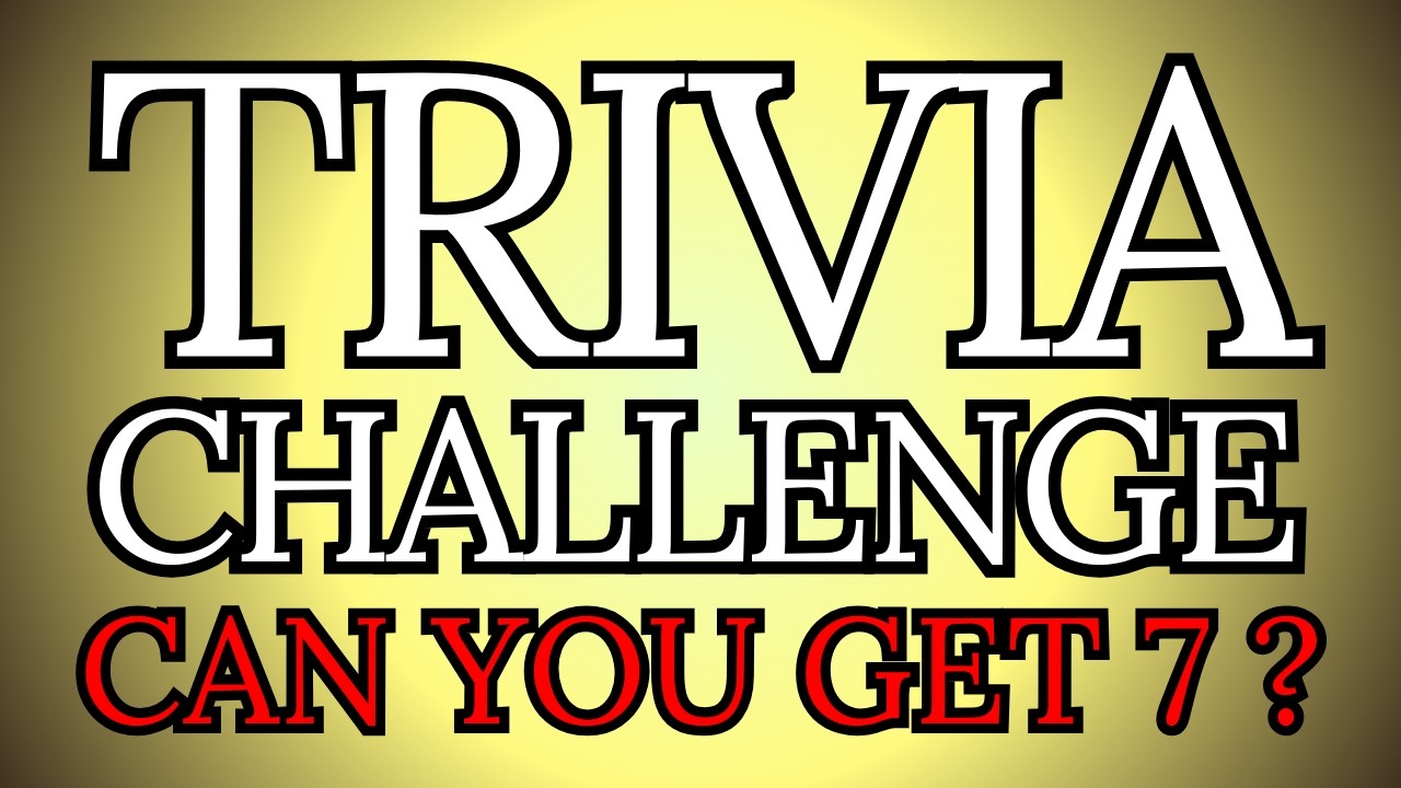 Can You Get 7 Correct Answers In 5 Minutes? Share Your Score In The Comments Below!