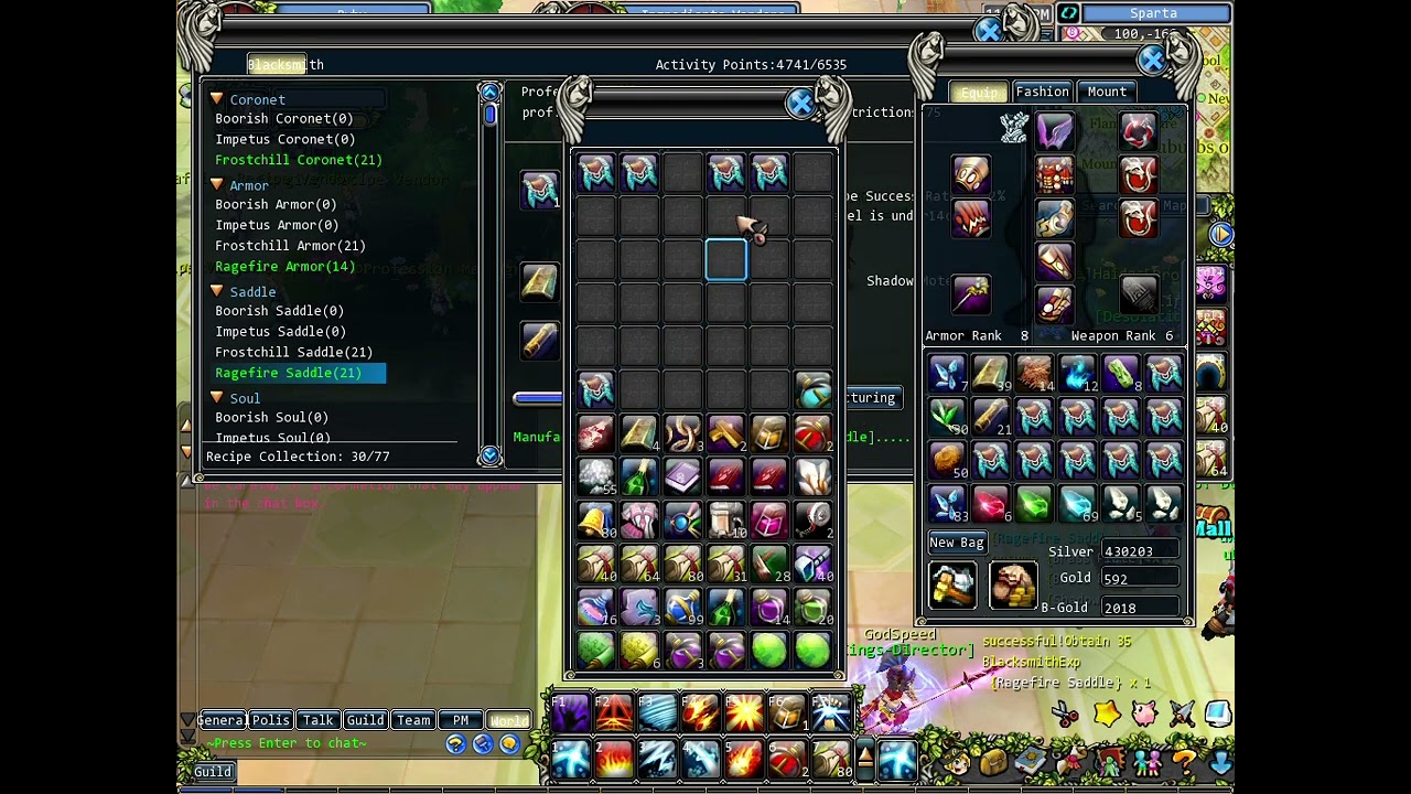 Crafting Mount Gears? Income or debt?