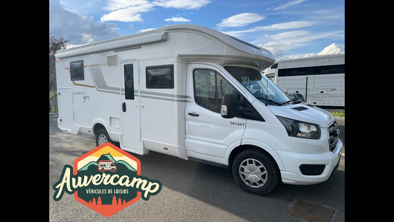 (VENDU) Occasion camping-car CI HORON GO 67 XT | 170cv boîte automatique | Auvercamp