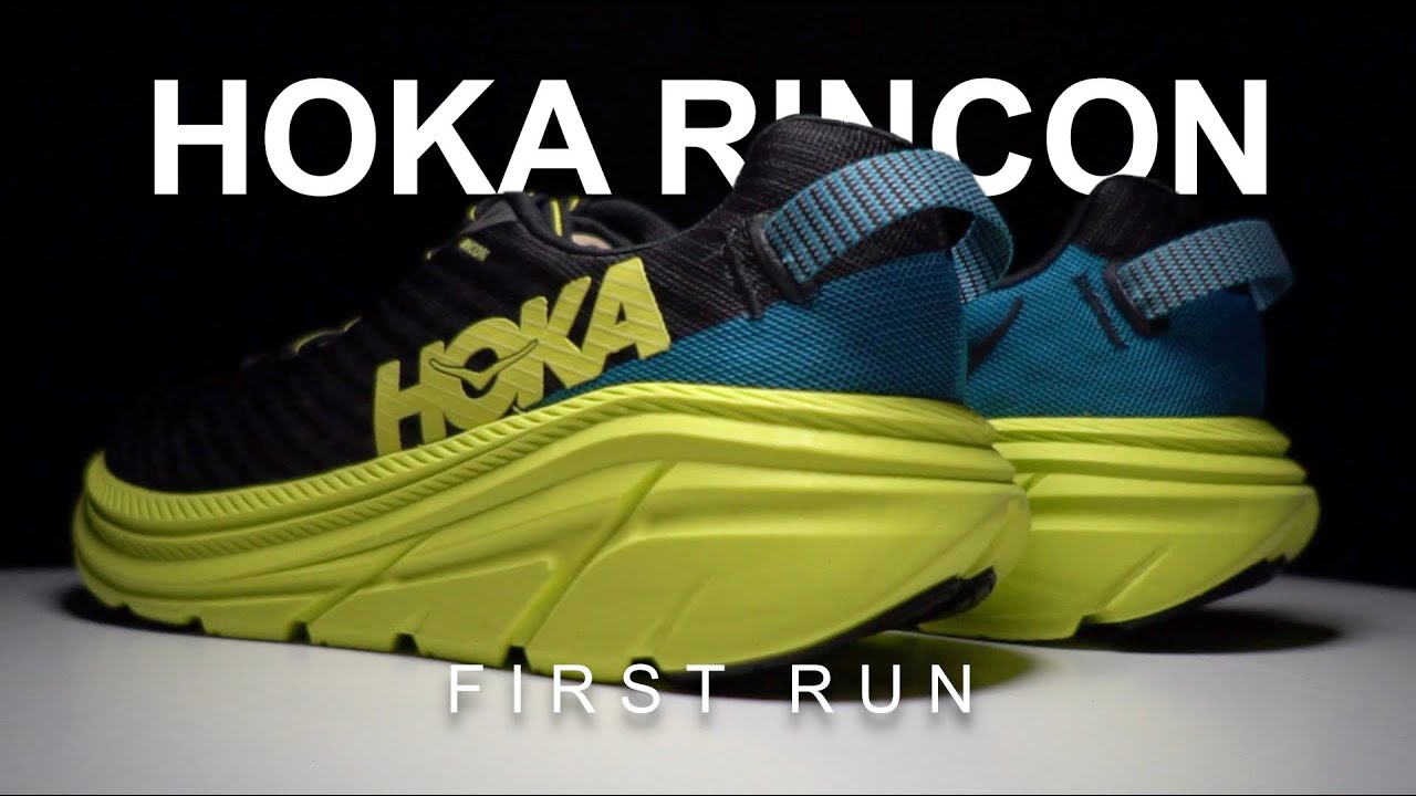 Hoka Rincon - First Run