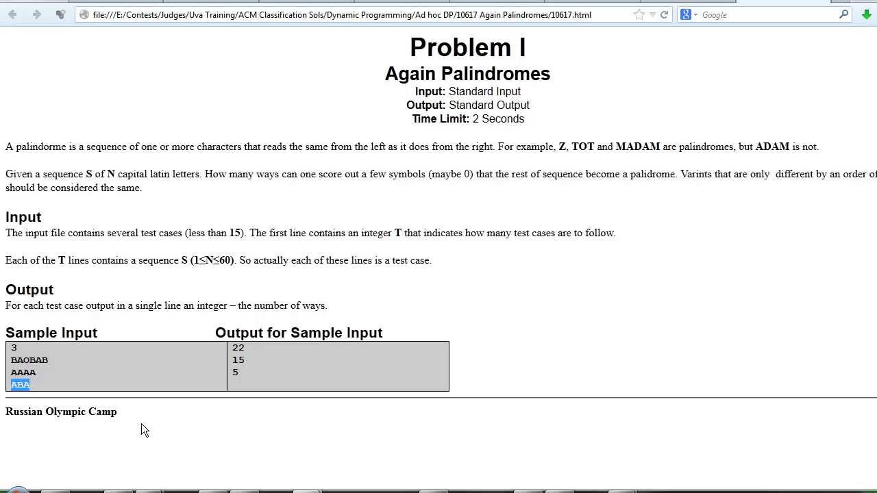 Dynamic Programming - Counting (Arabic)