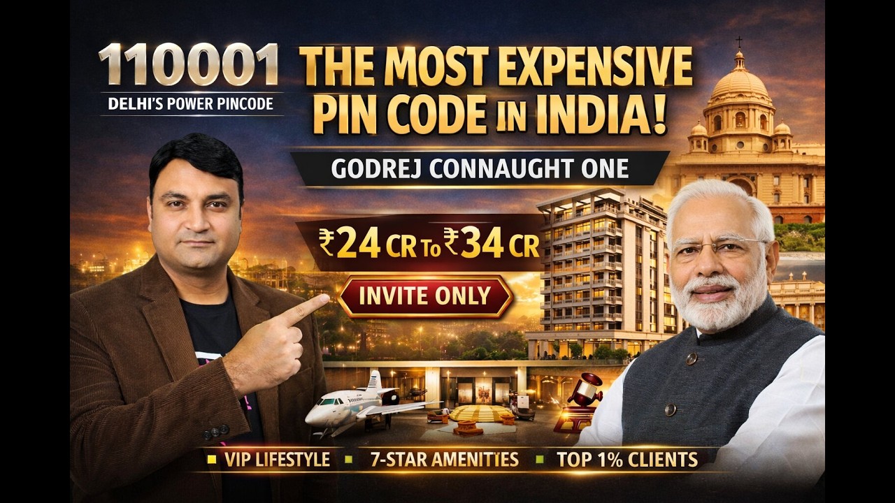 THE PIN CODE POWER | WHY 110001 IS THE MOST POWERFUL PIN CODE IN INDIA? #pmmodi #110001 #realestate