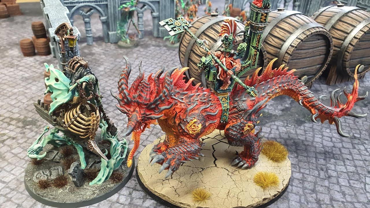 Nighthaunt vs Fyreslayers: AoS Battle Report - Fate of the Forge Fires pt2