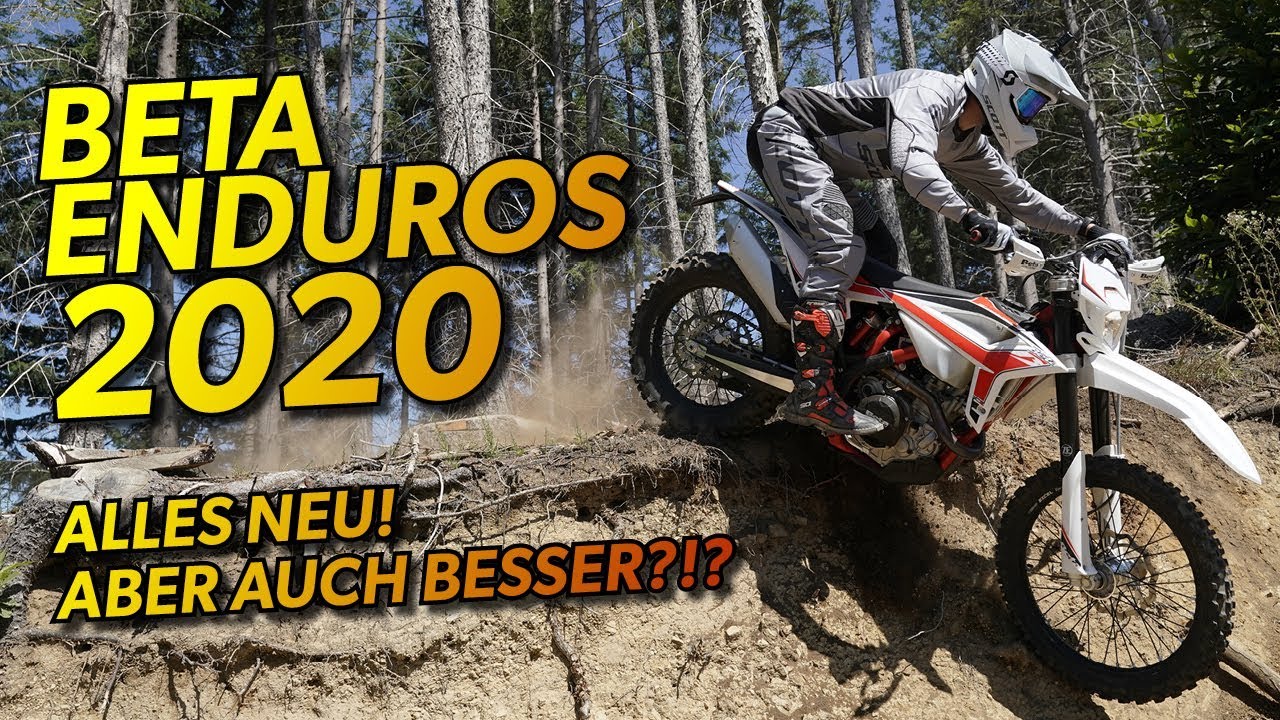 Test: BETA ENDUROS 2020 - komplett neue 4-Takter, stark modifizierte 2-Takter!