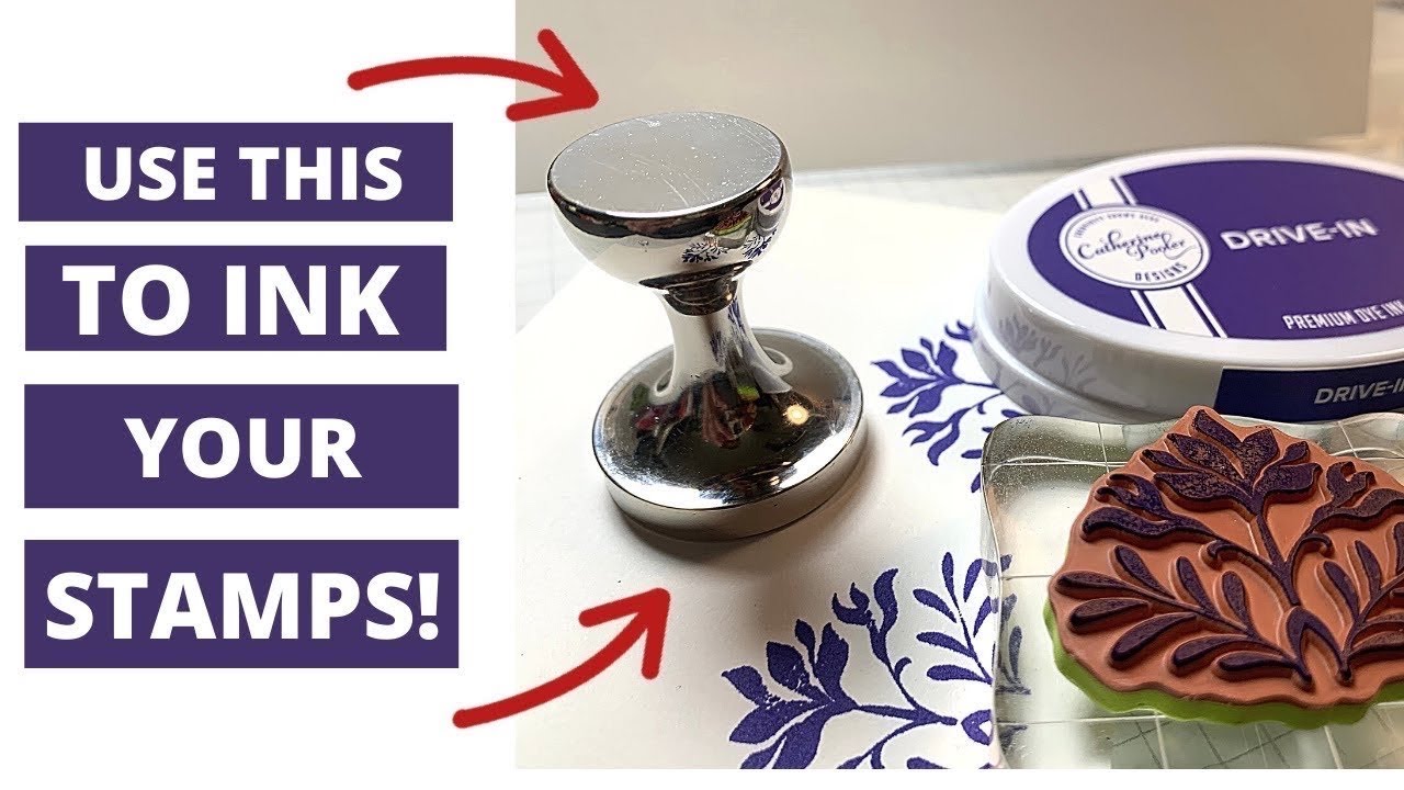 Ink Pad Holder | Game Changer for Applying Ink to your Stamps!