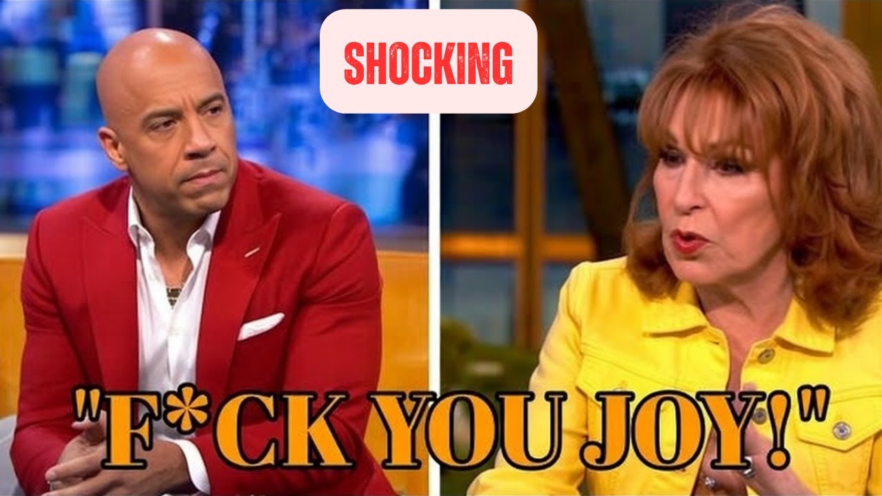 Vin Diesel SNAPS on The View After Joy Behar Crosses the Line – Furious On-Air Moment''Shocking LIVE