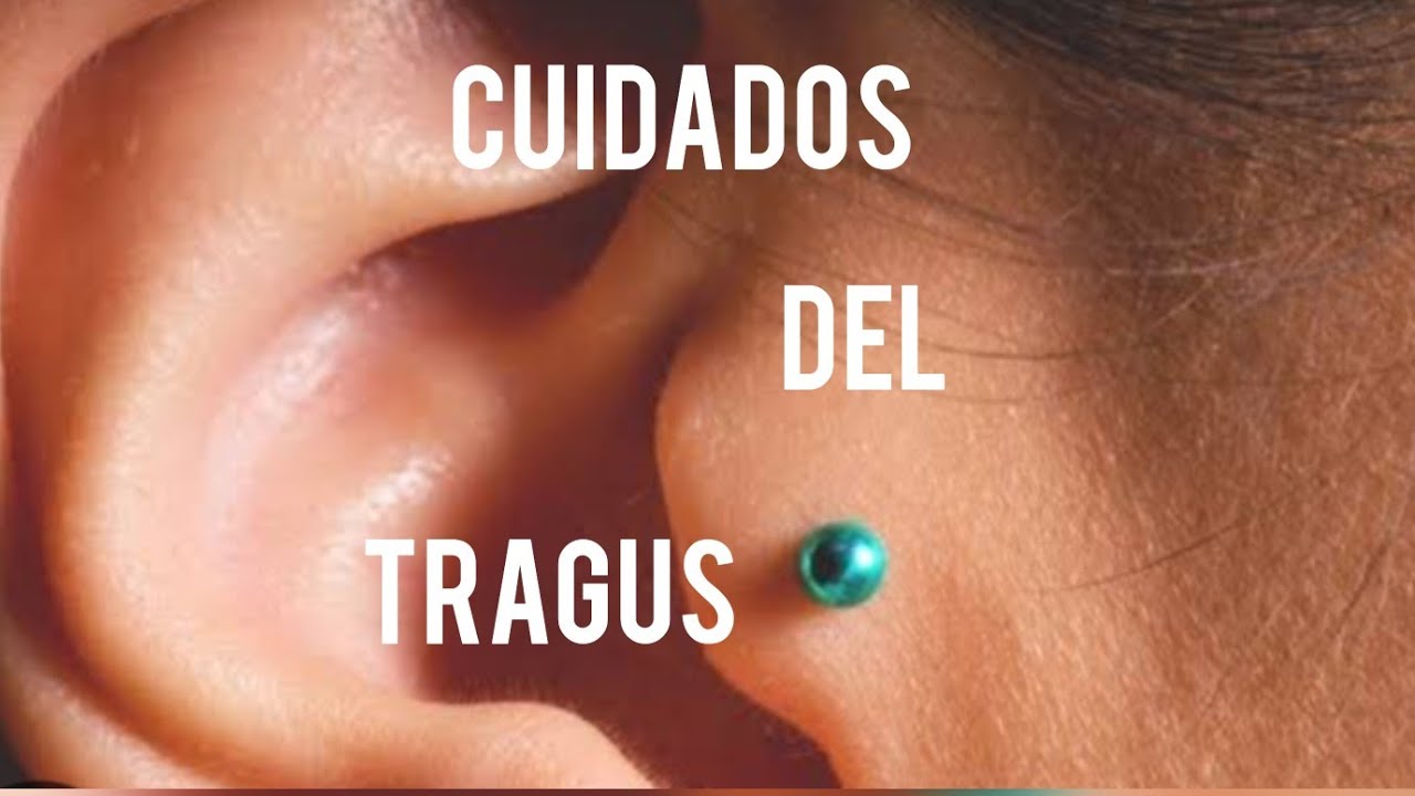 #Piercing #Tragus #Cuidados // Strappxxy