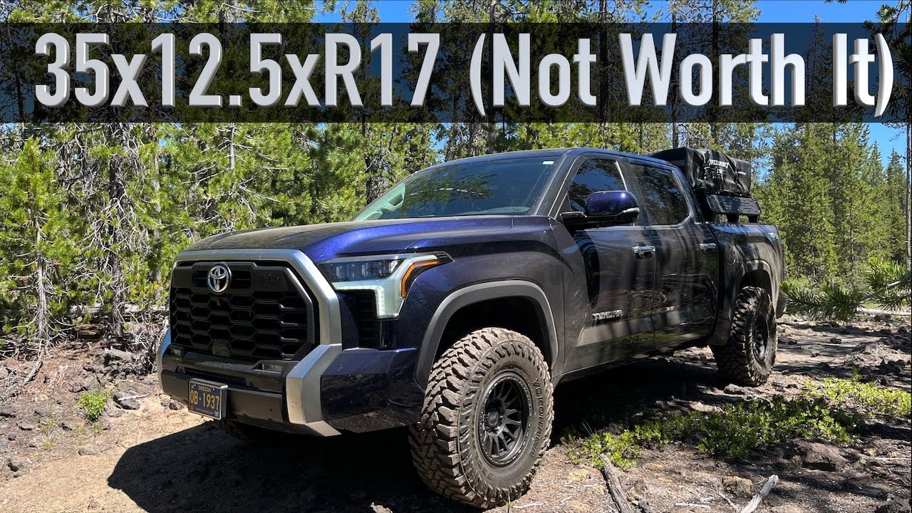Шины 35x12.5xR17 не стоят компромиссов на моей Tundra 2022 года
