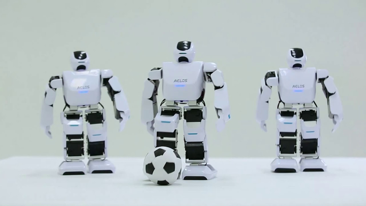 Fast walking humanoid robot - Aelos Robot