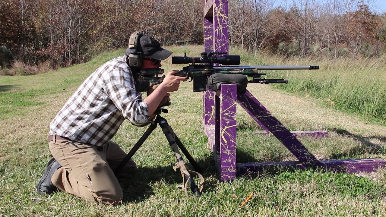 Tripod tips for PRS shooting.