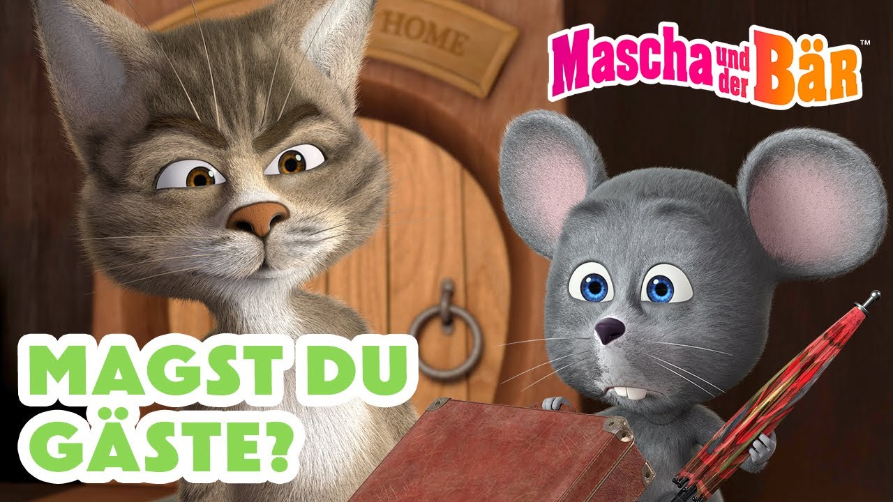 Mascha und der Bär 👧🐻 Magst du Gäste? 🦁🐑🦜🐭 Episodensammlung 🎬 Masha and the Bear