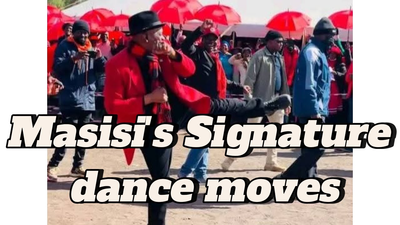 Compilation of former President Masisi's dance moves during his campaign before losing the election.