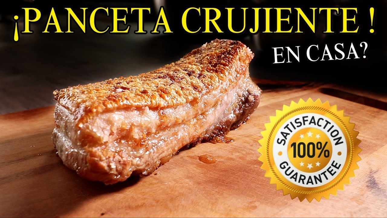 ¡EL SECRETO PARA UNA PANCETA EXTRA CRUJIENTE EN CASA!!