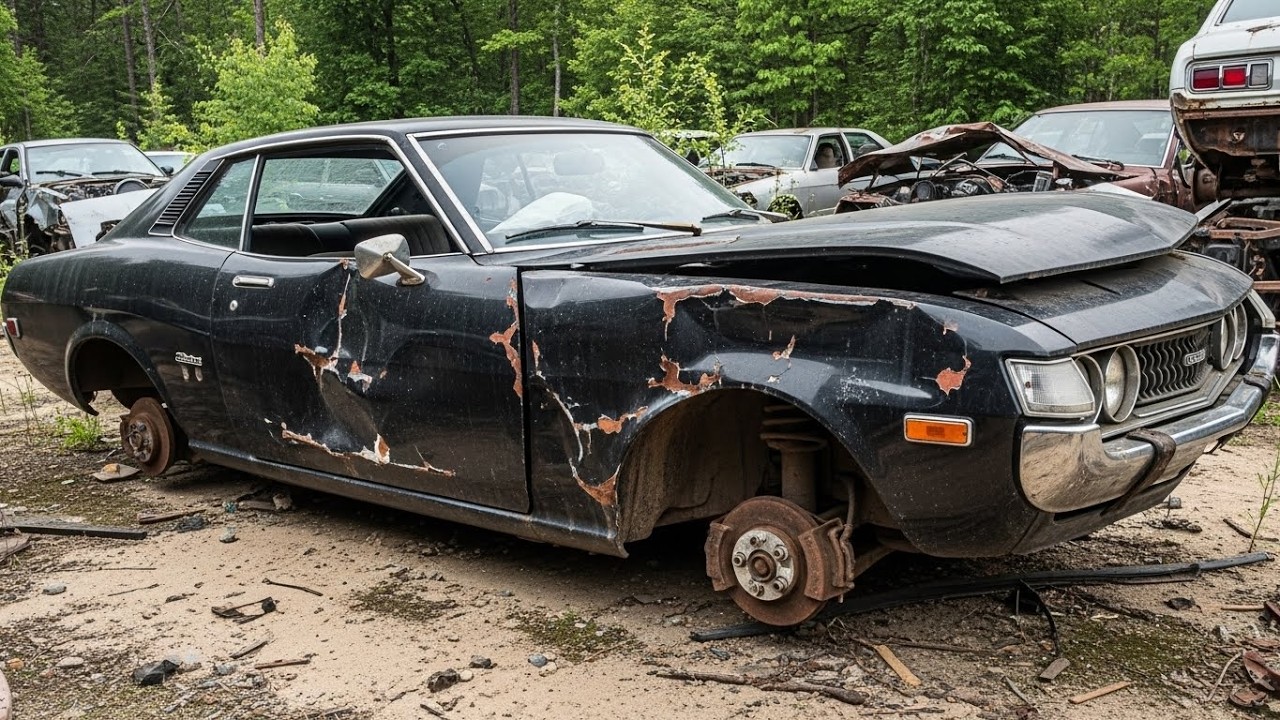 Восстановление заброшенной легенды JDM: полная реконструкция Toyota Celica GT 1975 года