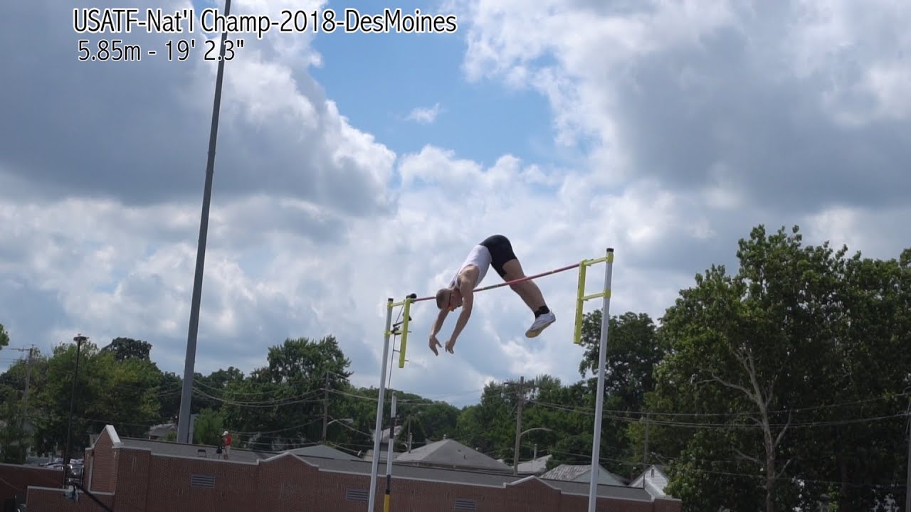 Sam Kendricks USATF 2018 Pole Vault Champion