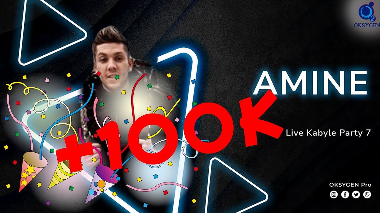 Amine - Live Kabyle Party 7 - 2022