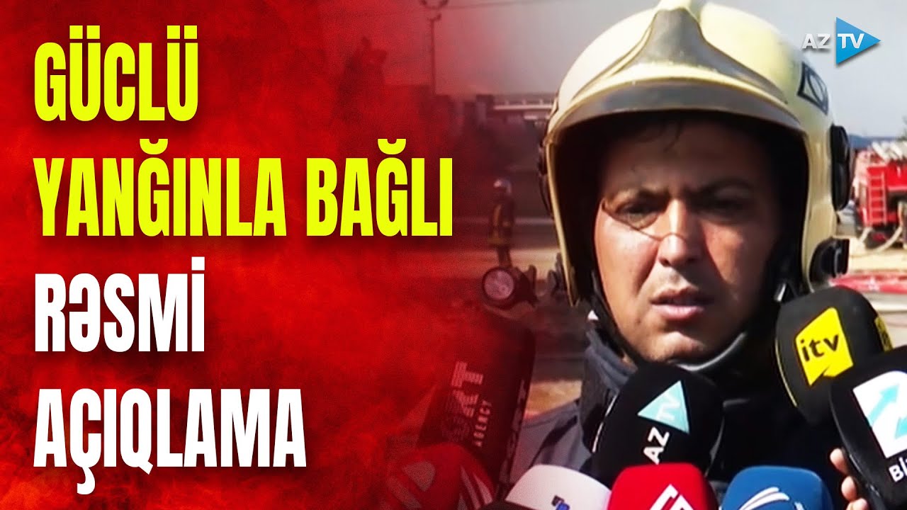 Sədərək ticarət mərkəzində baş verən yanğınla bağlı İLK DETALLAR