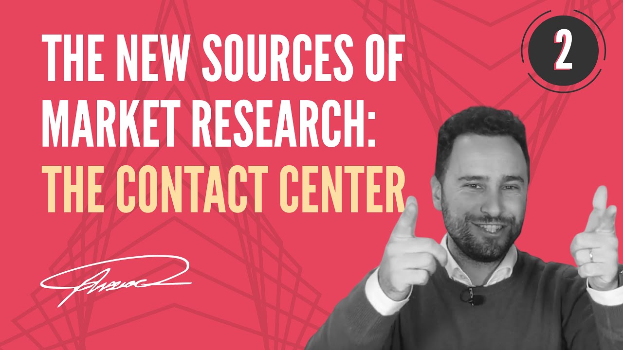 The new sources of Market Research: Contact Center