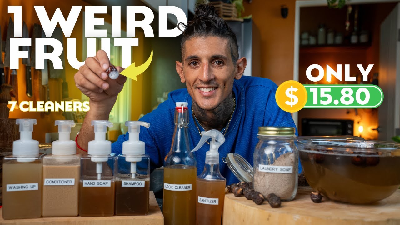 7 DIY Cleaners From 1 Weird Fruit (Save Hundreds)