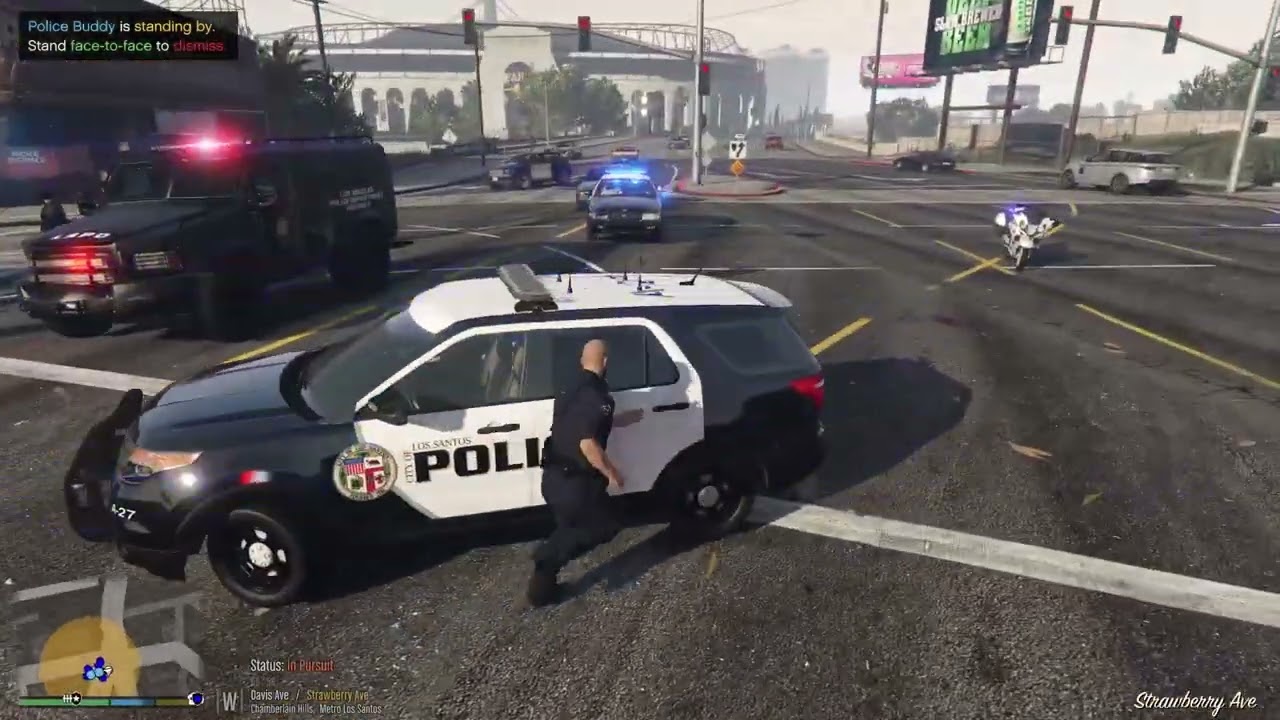 GTA 5 LSPDFR #019 LSPD Metro Patrol 