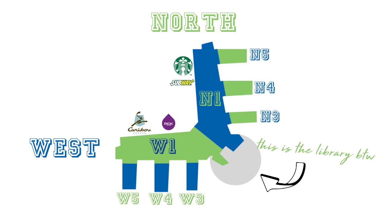 Gulf University for Science and Technology Campus Map