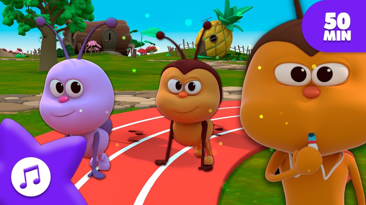 LE PARTI DEL CORPO 🐞 Mix - Canzoni per Bambini | Piccoli insetti - Bichikids