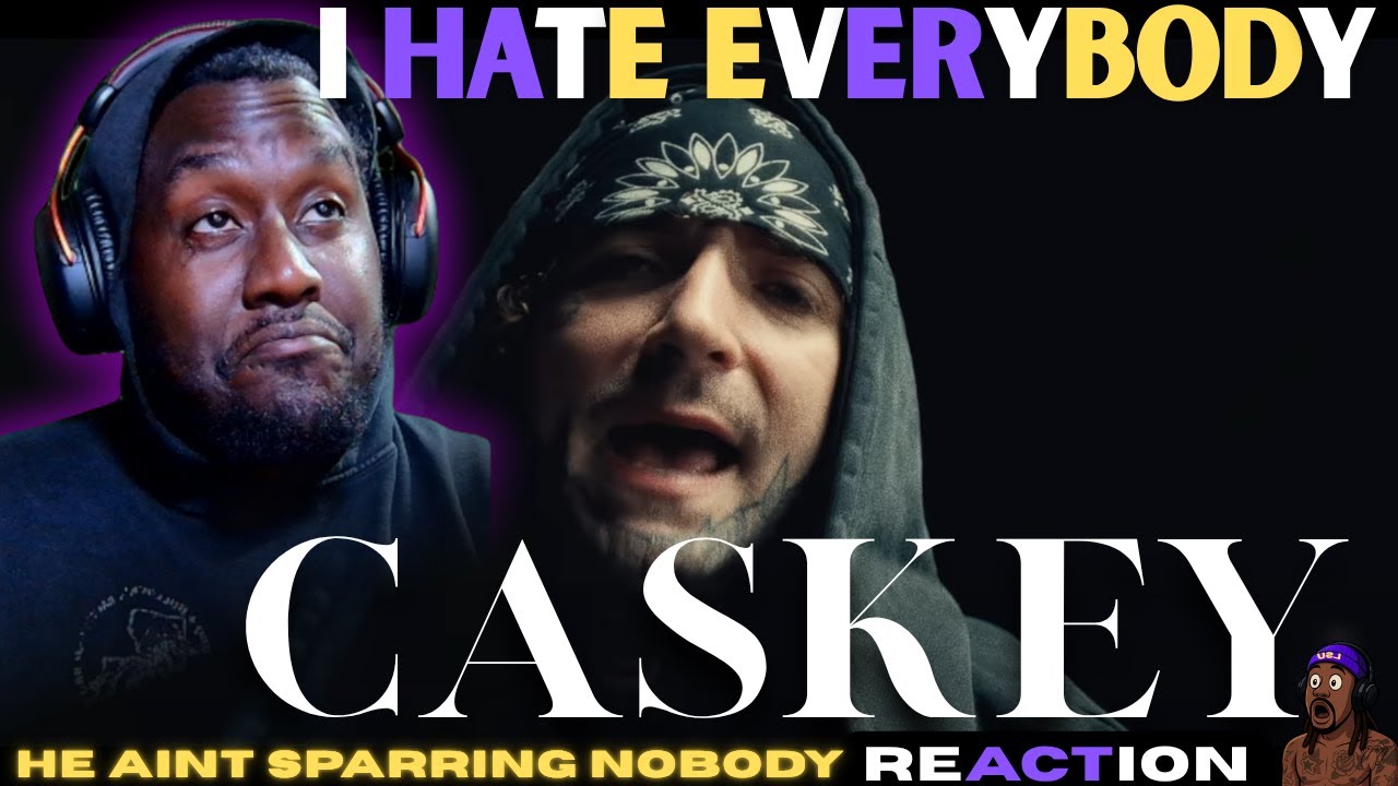 WOAH HE RAPPIN RAPPIN⚫🐑  Caskey - I HATE EVERYBODY (Official Video)(REACTION) @caskey407 