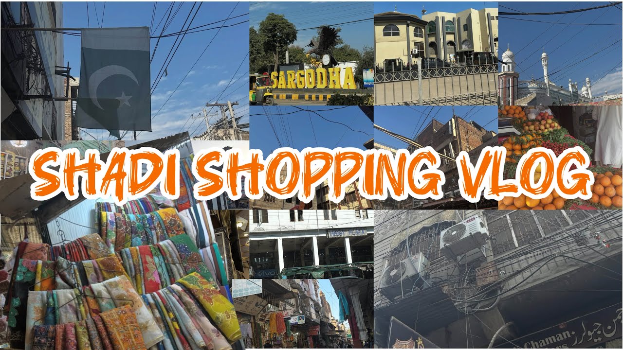 Shadi shopping vlog 