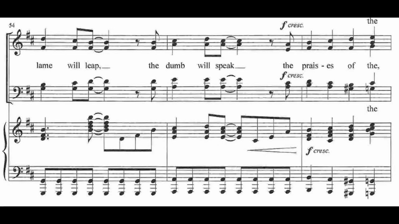 Mary Did You Know   SATB