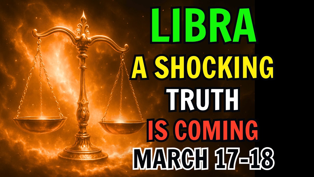♎ LIBRA – YOU MAY CRY ON MARCH 17–18 💔 A TRUTH YOU DIDN’T EXPECT IS COMING – WATCH BEFORE WEDNESDAY!