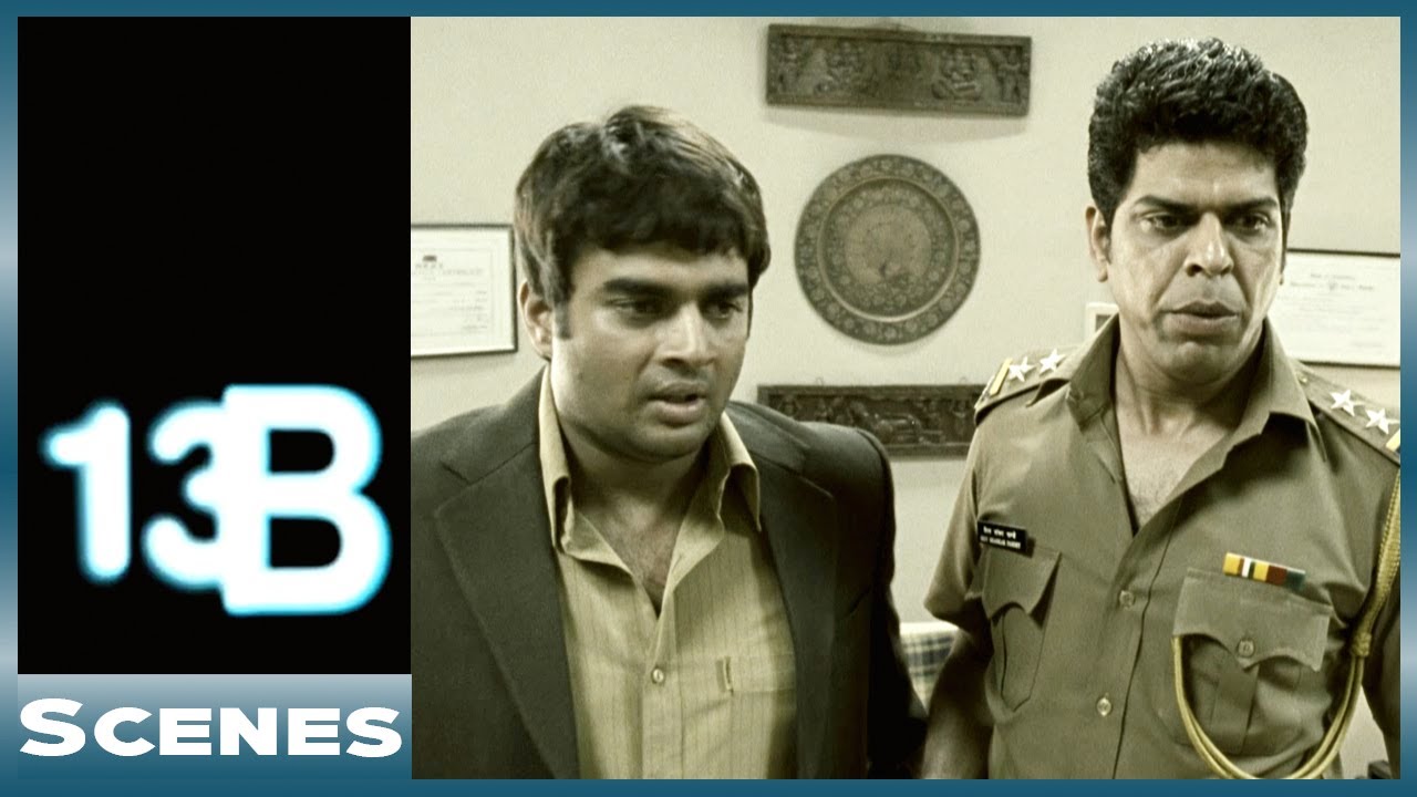 Madhavan Saves Murali Sharma's Wife | 13 B Movie Scenes | Madhavan | Neetu Chandra