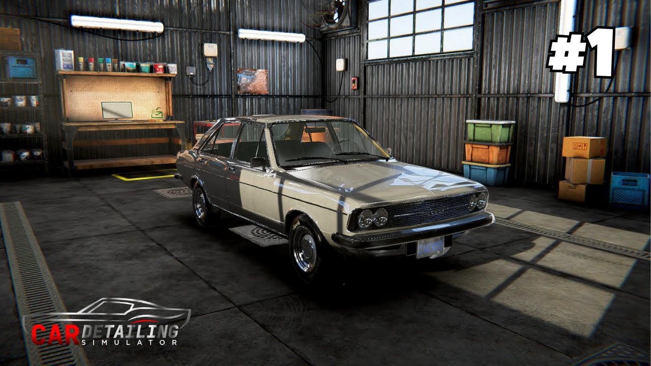 Cleaning Dirty Cars in Car Detailing Simulator | 4K Gameplay